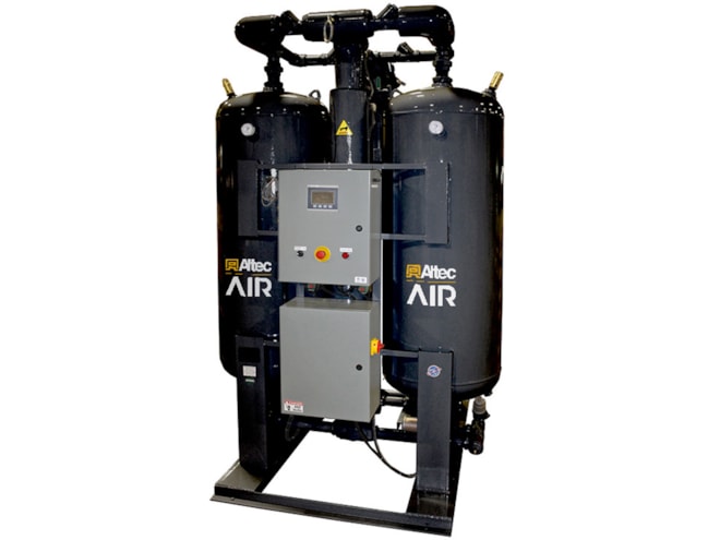 Altec AIR HBP-0400-4-E3L, 400 SCFM Heated Desiccant Air Dryer with Blower Purge
