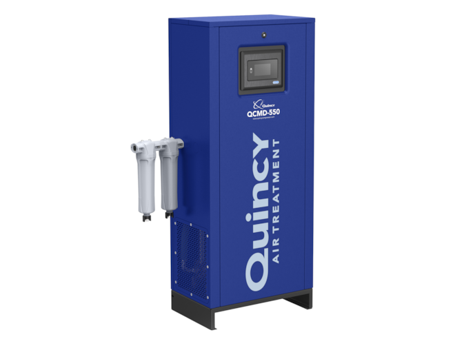 Quincy Compressor QCMD-180, 180 CFM, Heatless Desiccant Air Dryer