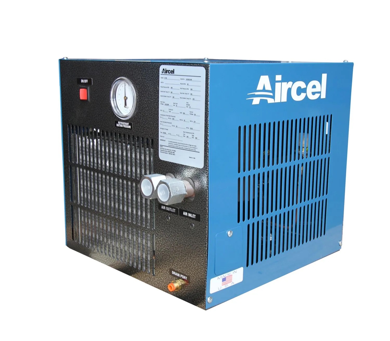 Aircel Apet High Pressure Refrigerated Air Dryer Compressor World