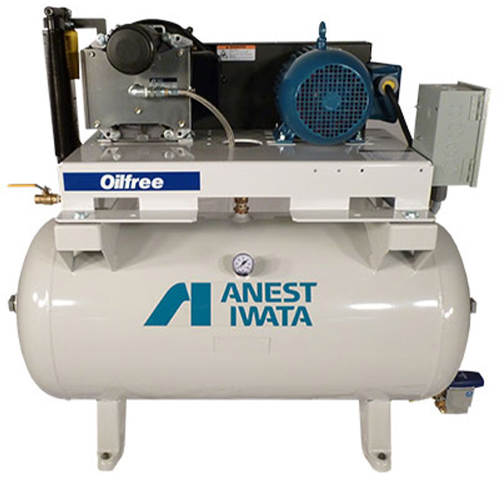 Anest Iwata Model SLT Oilless Scroll Air Compressor