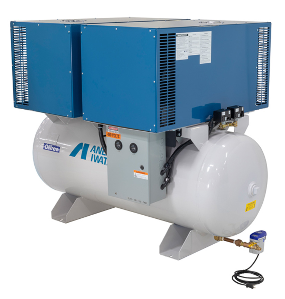 Anest Iwata Model SLTE Oilless Scroll Air Compressor