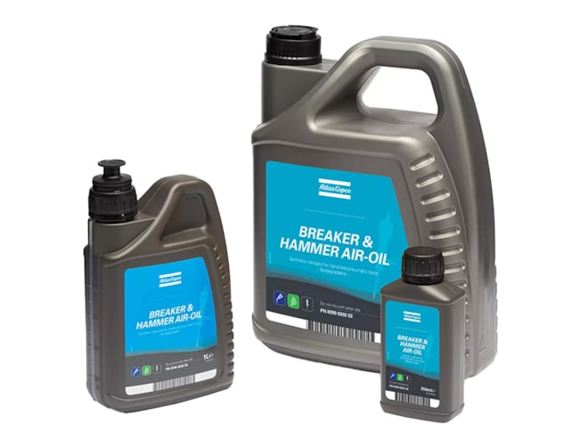 Atlas Copco Breaker and Hammer Air-Oil