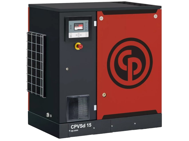 Chicago Pneumatic CPVSd 15 D BM, 15 HP Rotary Screw Air Compressor