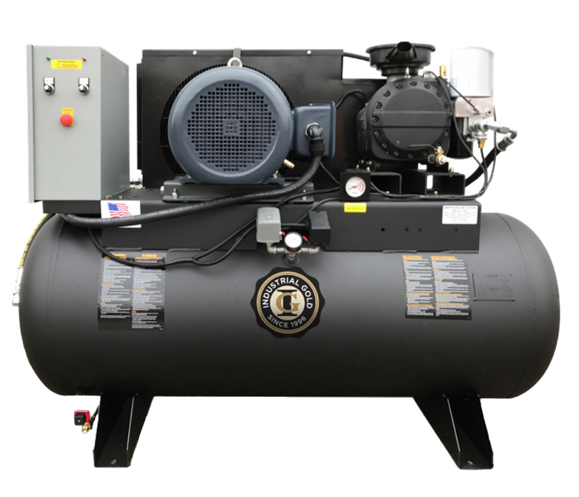 Industrial Gold RS Series Rotary Screw Air Compressor | Rotary Screw ...