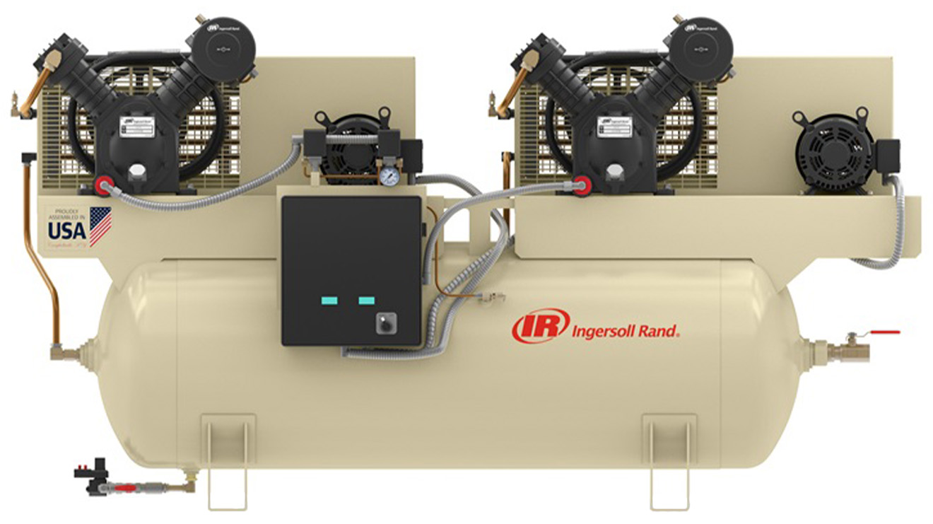 Ingersoll Rand Electric-Driven Duplex Air Compressors - 2-2475E5-P - Light  Tool Supply