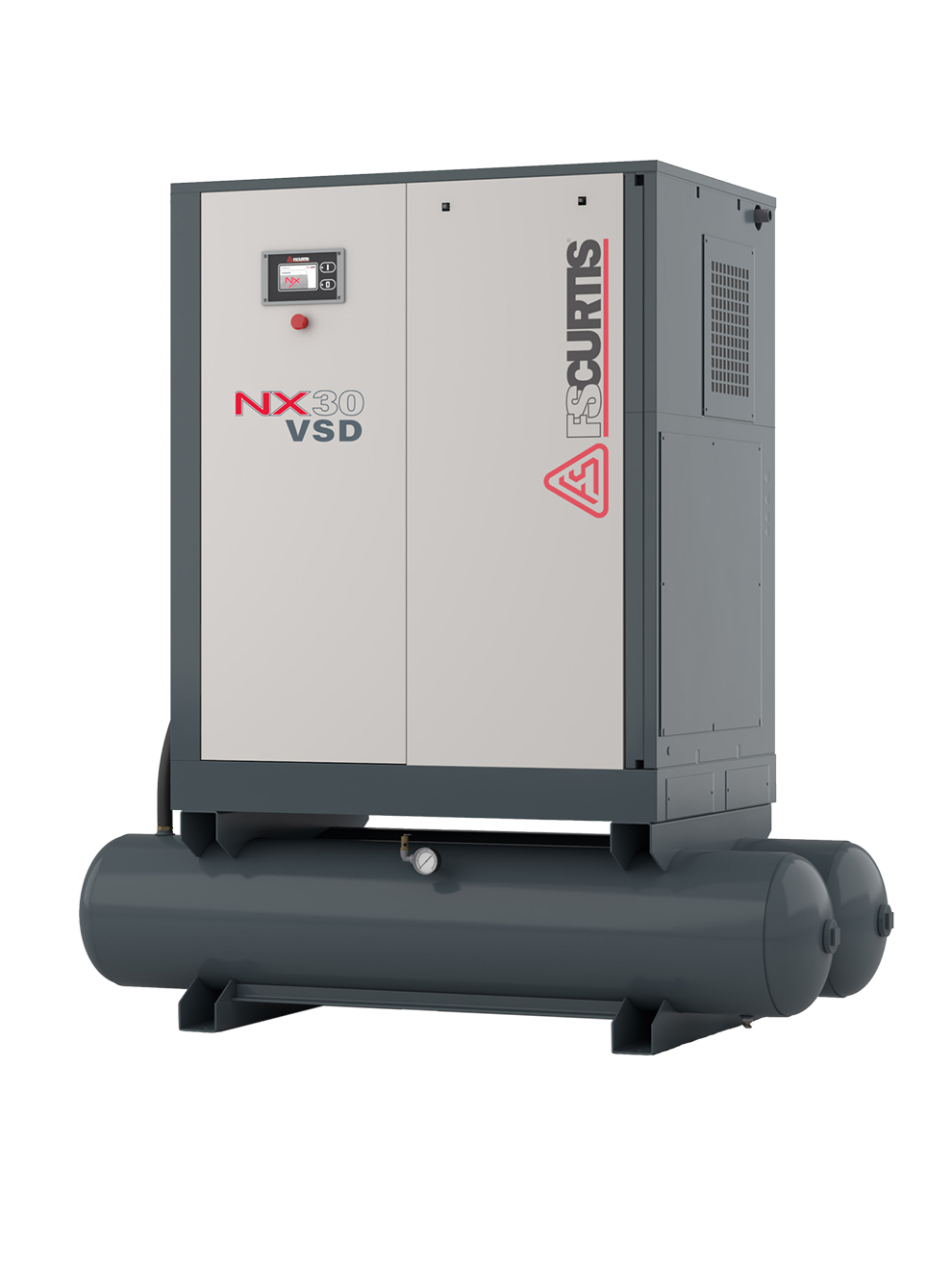 FS-Curtis NxV Series Variable Speed Drive Rotary Screw Air Compressor ...