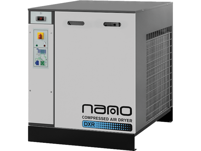 nano-purification solutions DXR0085N-115601-F, 85 SCFM Refrigerated Air Dryer