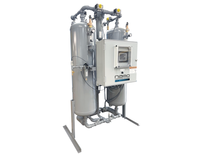 nano-purification solutions EHA 1700, 1700 SCFM Desiccant Air Dryer