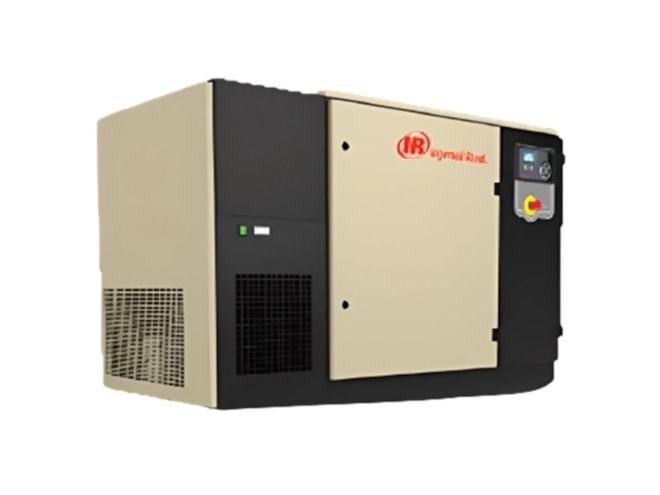 Ingersoll Rand UP6-10TAS-125, 208V Rotary Screw Air Compressor with Base Mount